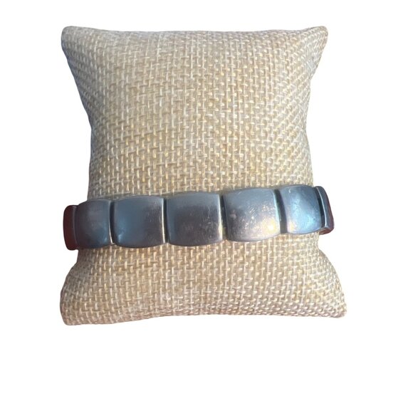 Jeffrey Scott Fine Magnetics Titanium Bracelet Unisex Mens Fold Over Clasp 8.5" - Picture 1 of 5